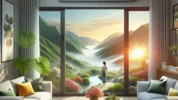 Ar Condicionado Split Hi Wall LG Dual Inverter Voice +AI 18000 BTU/h Quente e Frio