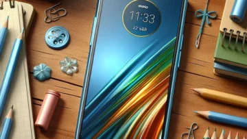 Smartphone Motorola Moto G84 5G 256GB - Azul - Vegan Leather