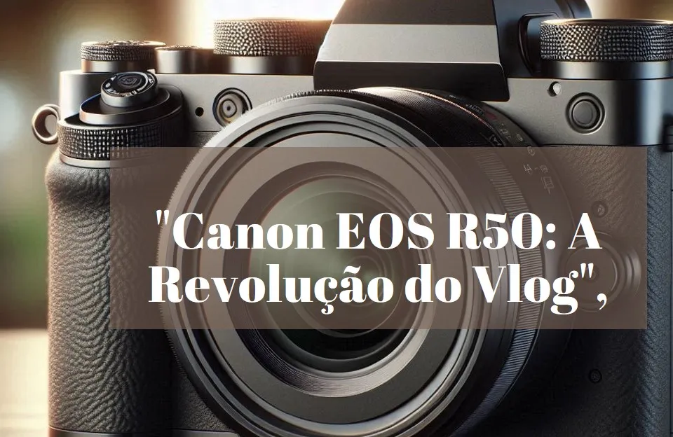 Câmera Digital Canon R50 18-45 IS STM: Compacta, Poderosa e com Foco Impecável