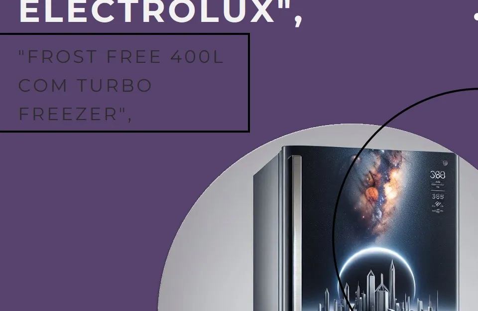Geladeira Frost Free Duplex 411L Slim Midea: Eficiência e Design Compacto