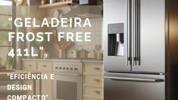 Geladeira Frost Free SmartSensor 347L Midea MD-RT468MTA501