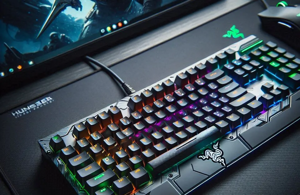 Razer Teclado para Jogos Huntsman V3 Pro TKL: Desempenho e Precisão para Jogadores Exigentes