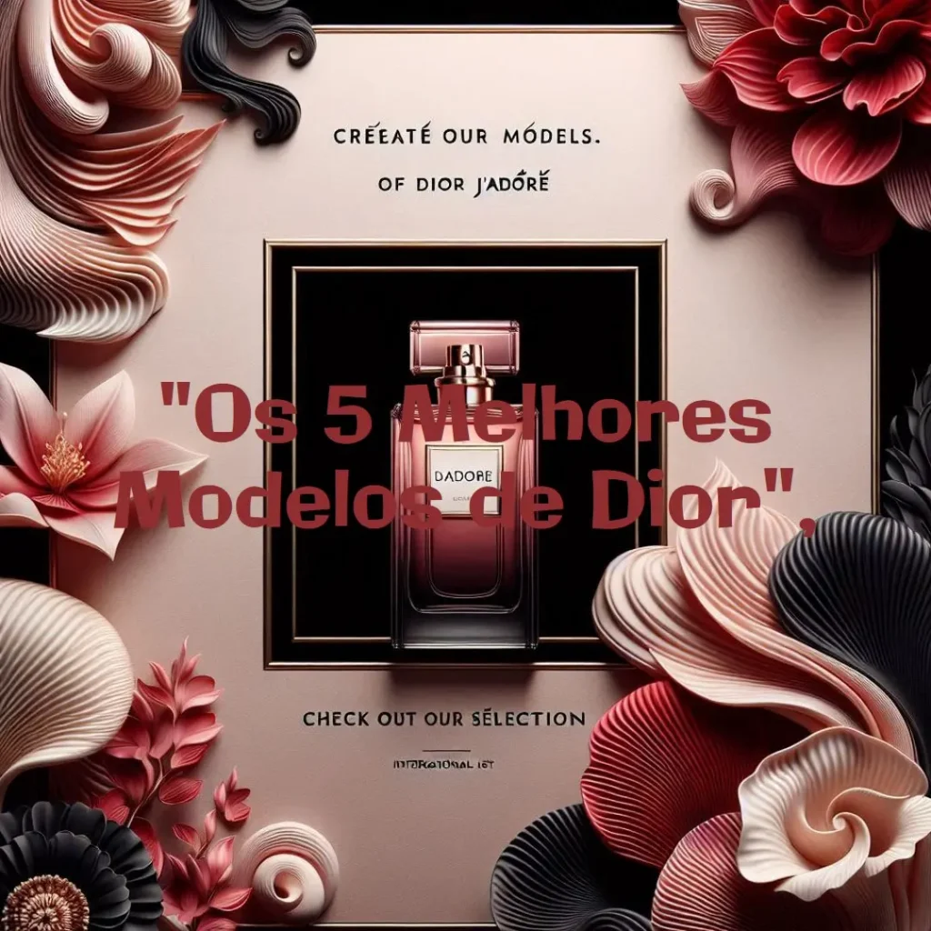 Os 5 Melhores Modelos de  dior j’adore perfume