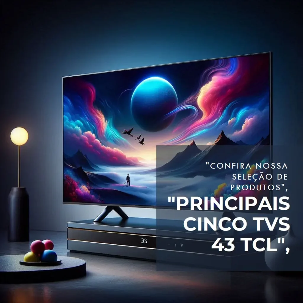 Principais Cinco TV 43 TCL