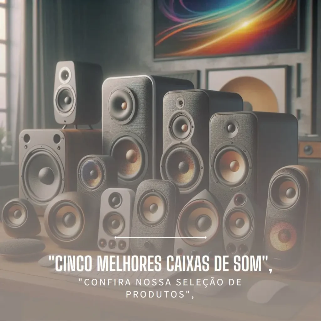 Cinco Melhores Modelos de Caixas de Som para PC