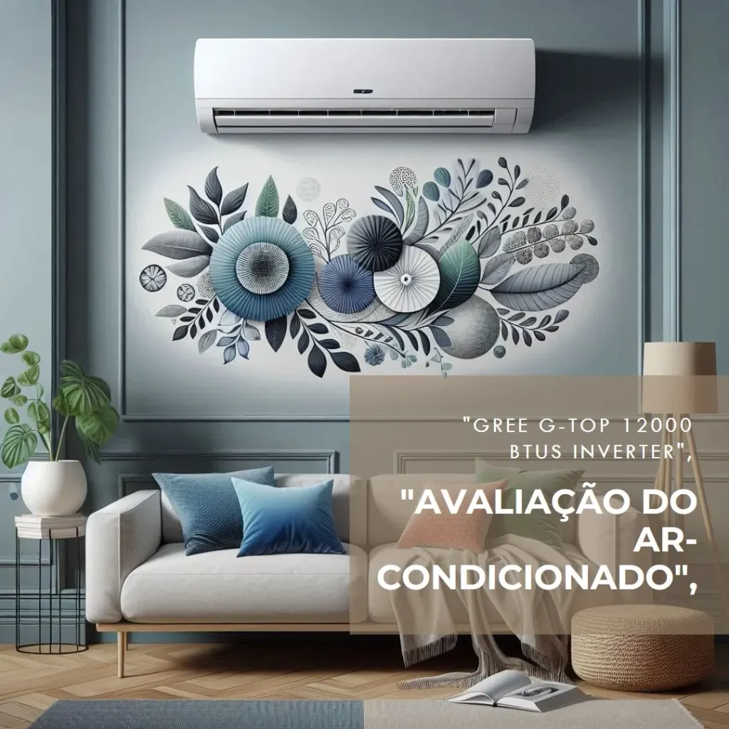 Ar-condicionado Split Inverter 12000 BTUs Gree G-Top Auto Connection High Wall