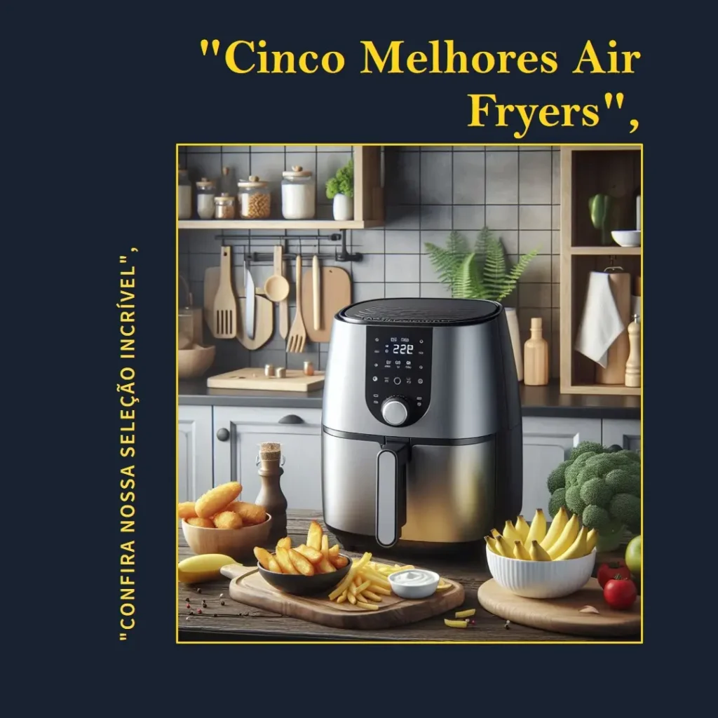 Cinco Melhores Modelos de air fryer britânia
