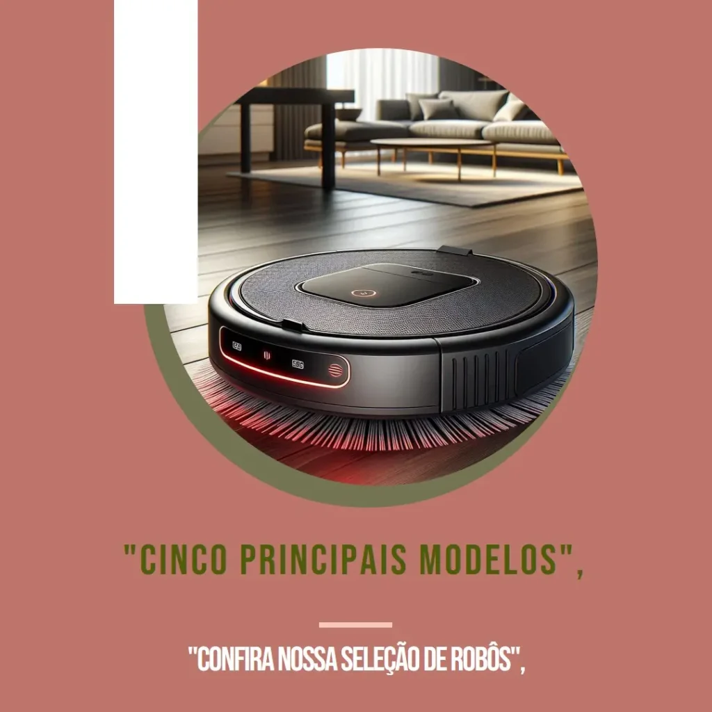 Cinco Principais Modelos de robo passa pano