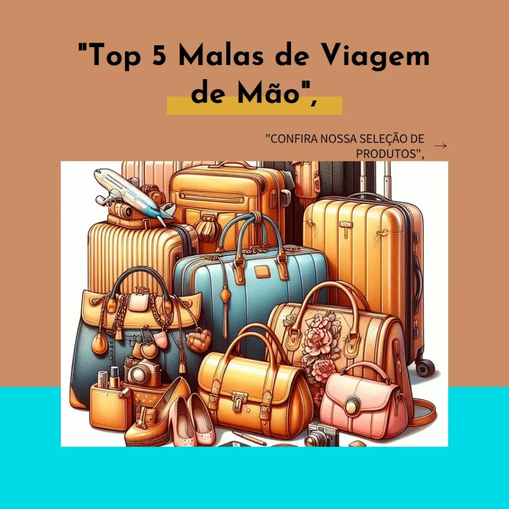 Top 5 Opções de  mala de viagem de mão