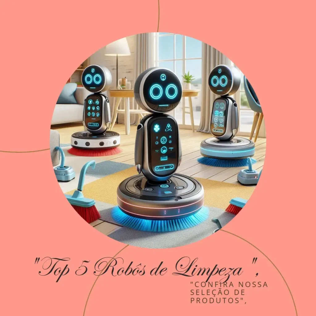 Top 5  robos para limpeza