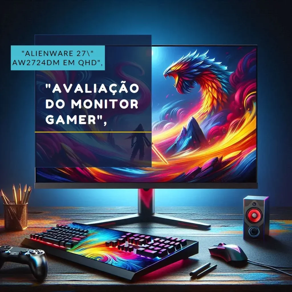 Monitor Gamer Alienware 27" AW2724DM – Alta Performance em QHD