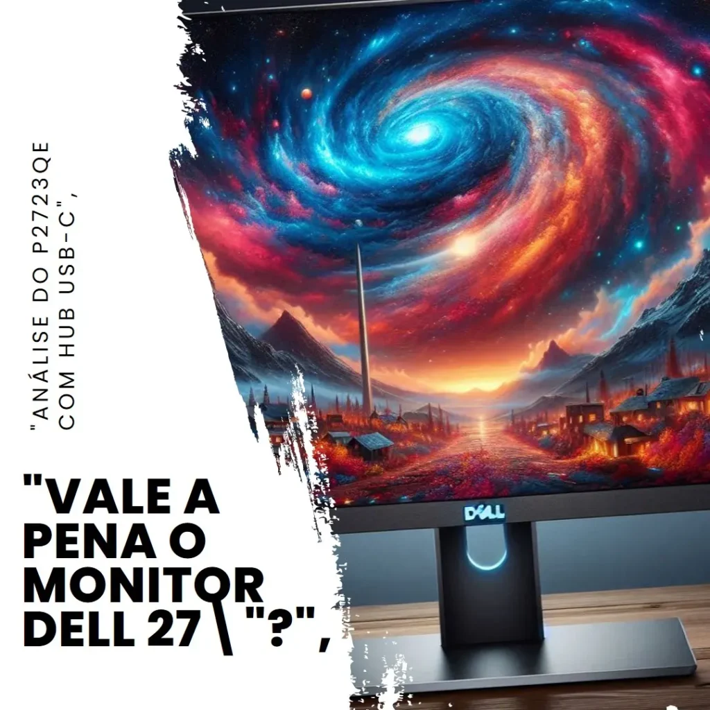 Monitor Dell 27" 4K com Hub USB-C P2723QE: Vale a Pena?