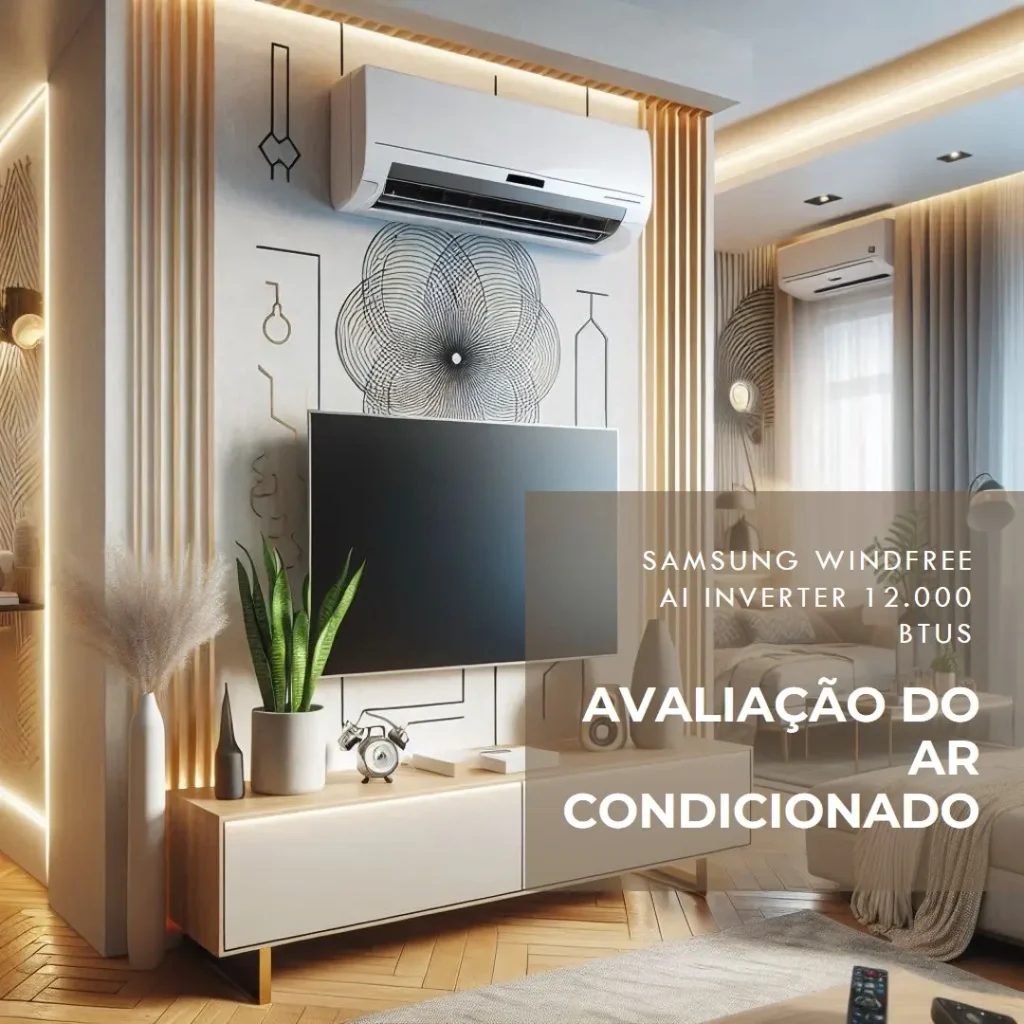 Ar Condicionado Split Samsung WindFree AI Inverter 12.000 BTUs Frio 220V