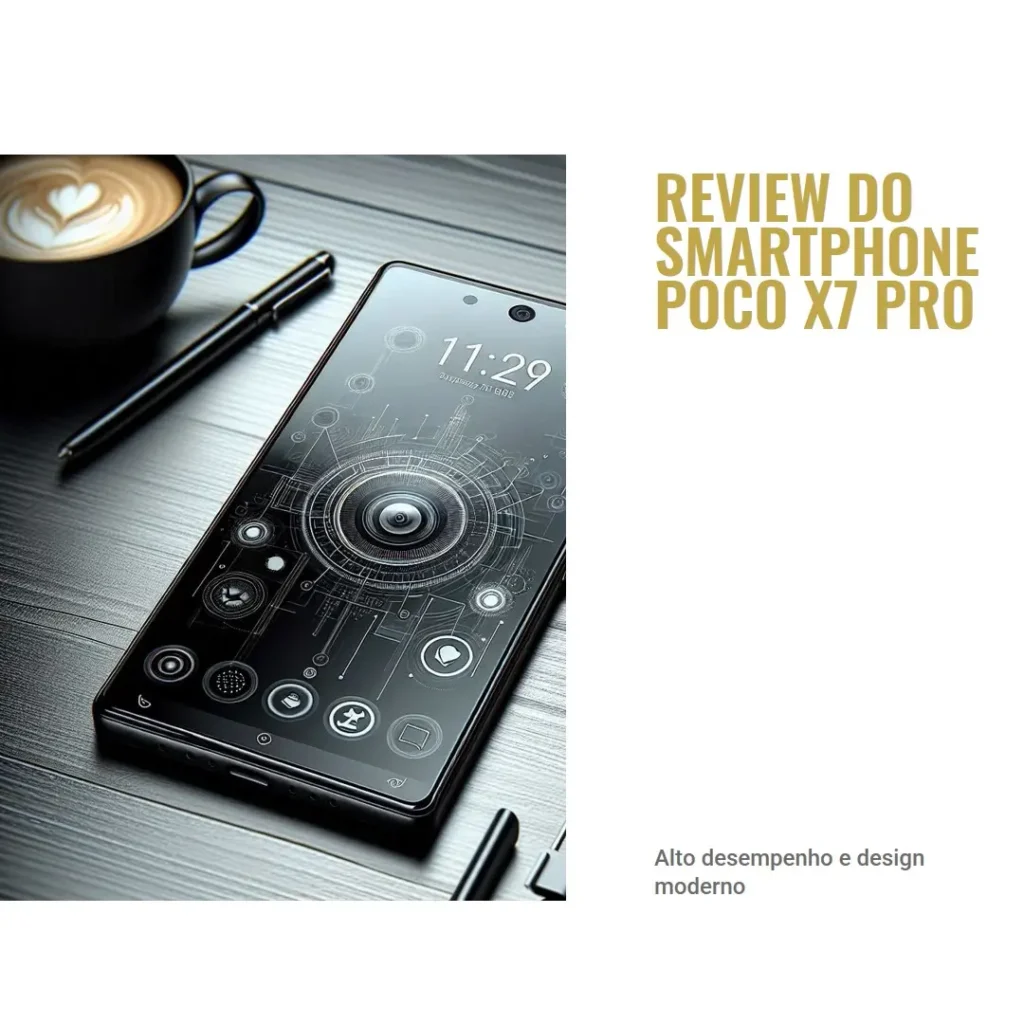 Smartphone Xiaomi POCO X7 Pro 5G com Alto Desempenho
