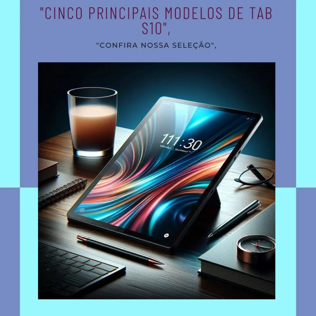 Cinco Principais Modelos de tab S10