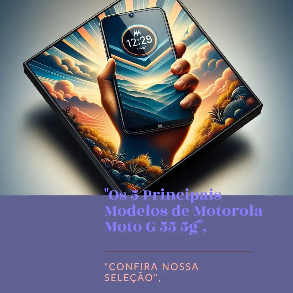 Os 5 Principais Modelos de  Motorola Moto G 55 5g