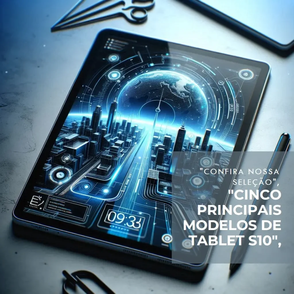 Cinco Principais Modelos de  tablet S10