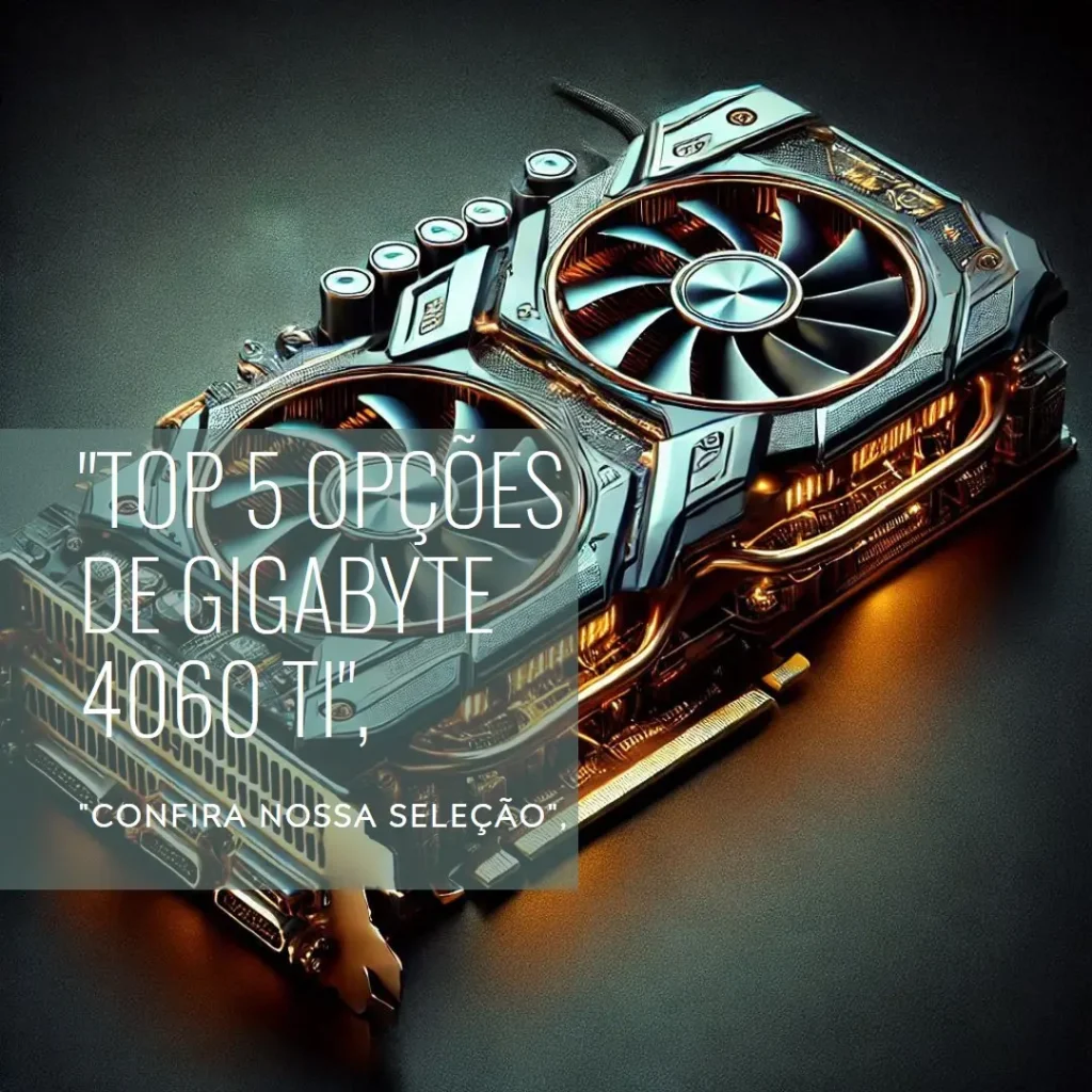 Top 5 Opções de  Gigabyte 4060 ti