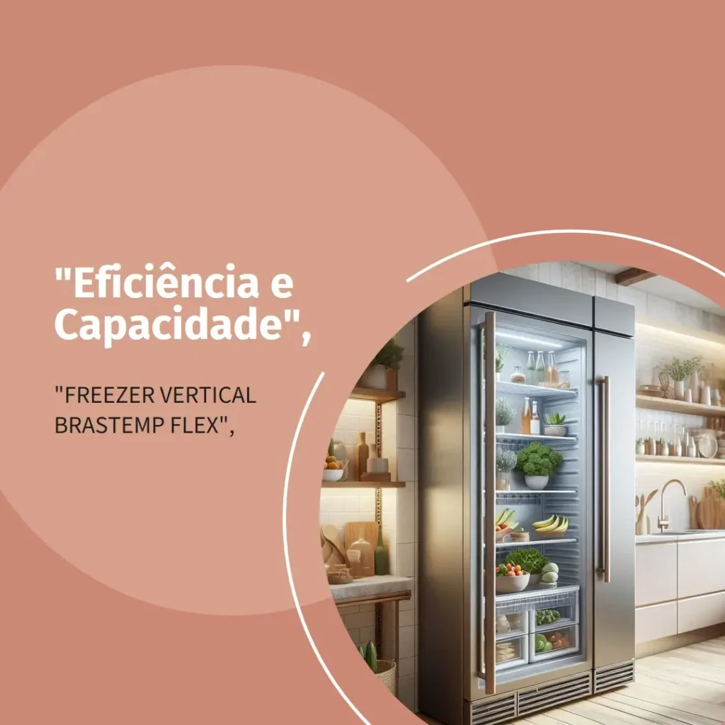 Freezer Vertical Brastemp Flex Frost Free 228 Litros – BVR28NB 110v: Eficiência e Capacidade de Armazenamento para Sua Casa