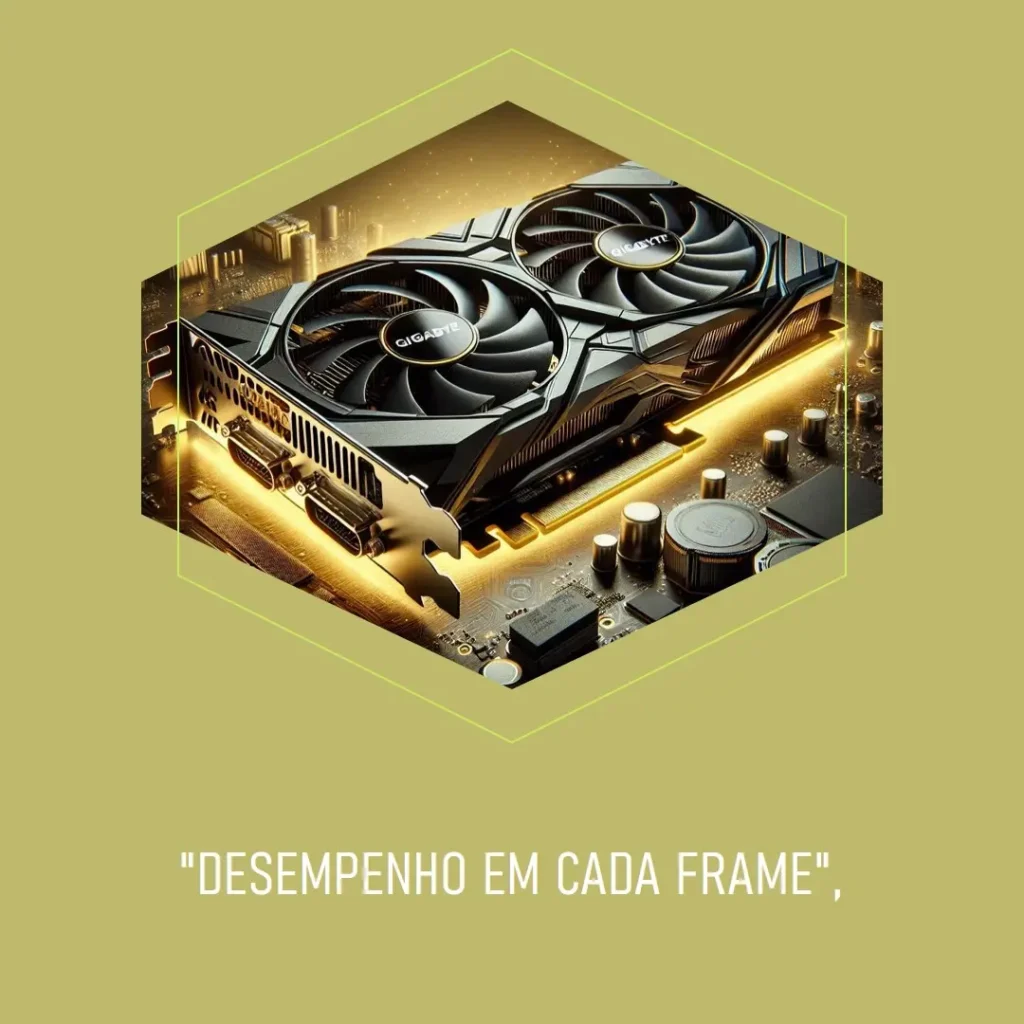 GIGABYTE Placa de Vídeo GeForce RTX 4060 Gaming OC 8G: Desempenho e Inovação em Cada Frame