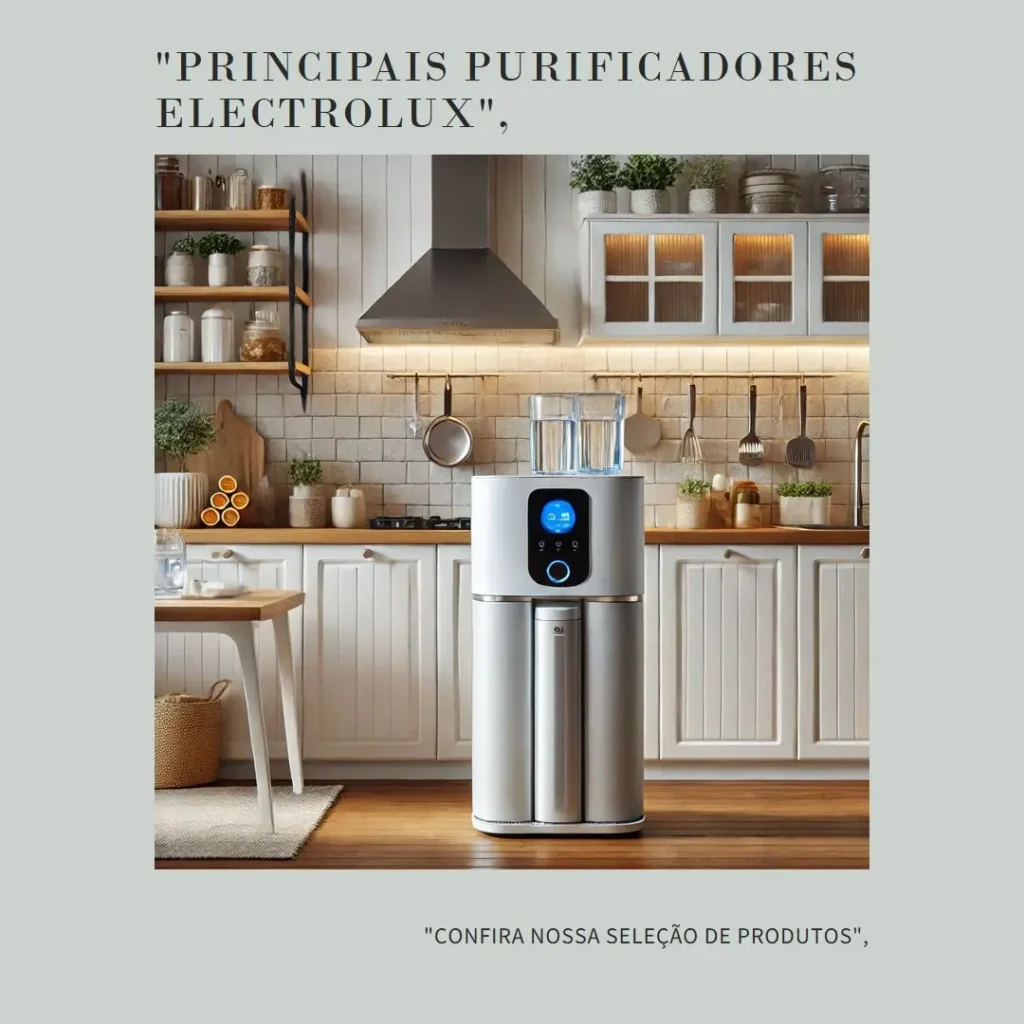 Principais 5  purificador de água Electrolux