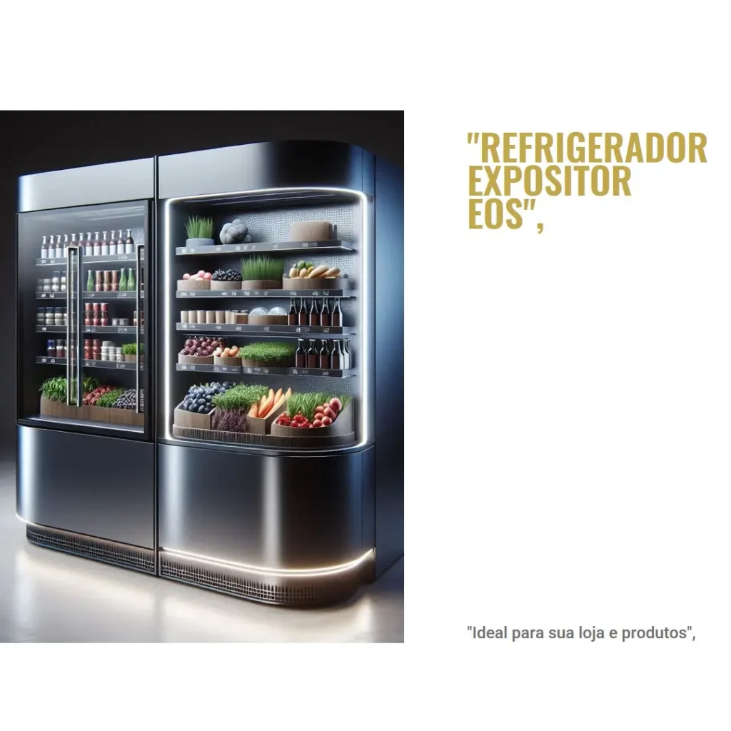 Refrigerador Expositor Vertical EOS 286 Litros Eco Gelo Digital All Black EEV260P 110V