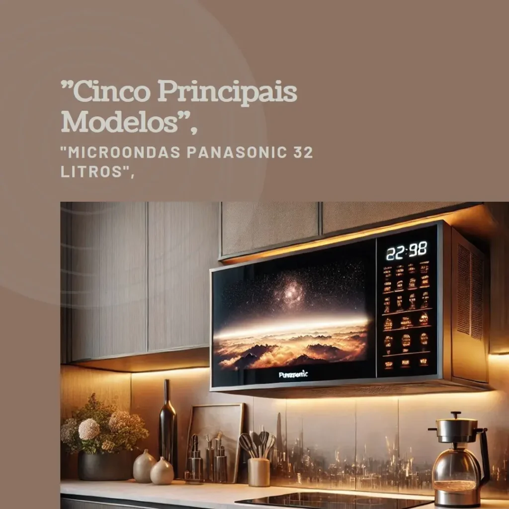Cinco Principais Modelos de microondas panasonic 32 litros