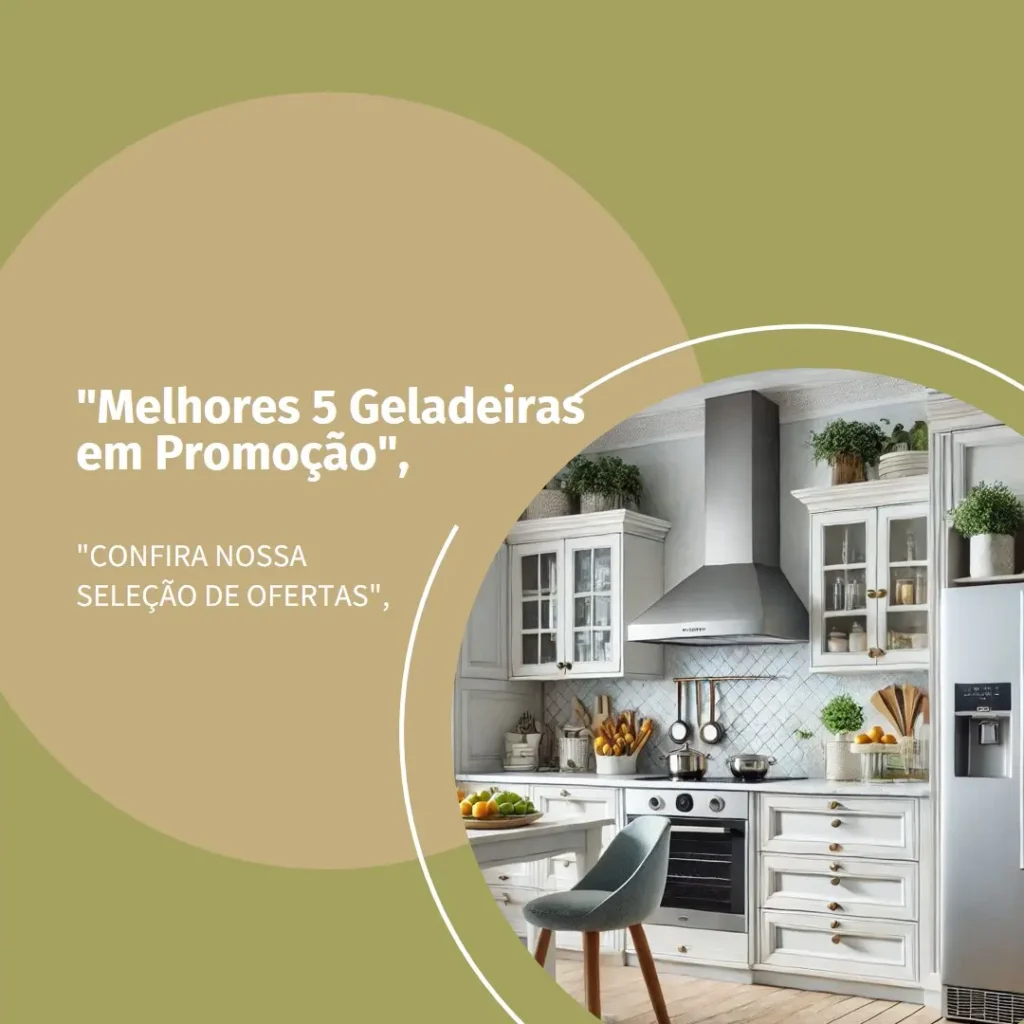 Melhores 5 geladeiras na promoção