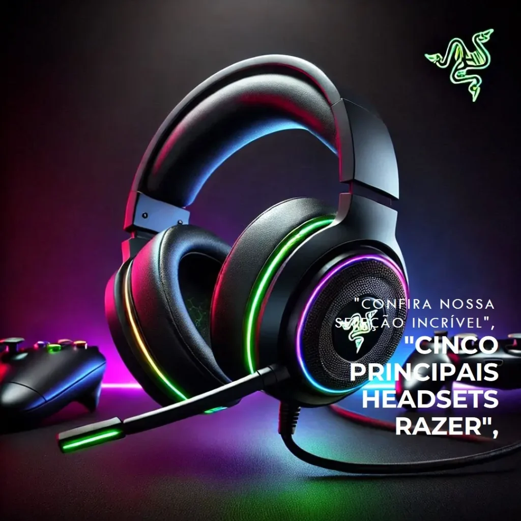Cinco Principais Modelos de headset Razer kraken chroma