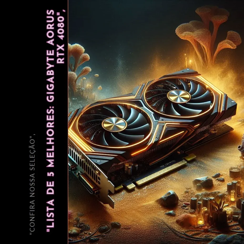 Lista de 5 Melhores: Gigabyte Aorus RTX 4080 super master