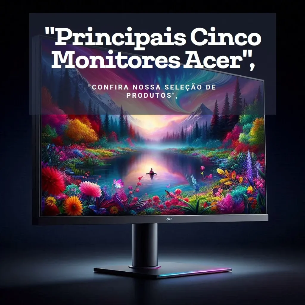 Principais Cinco monitor Acer 27