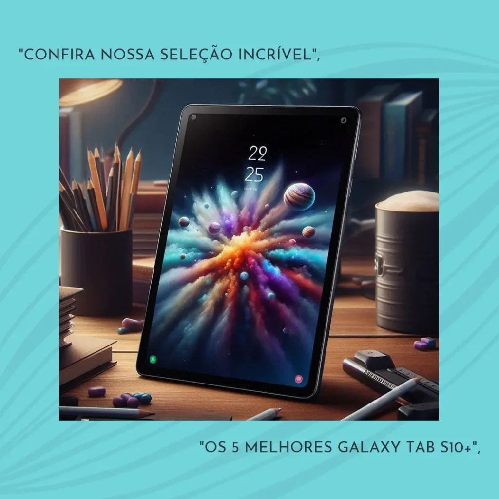 Lista de 5 Melhores: Galaxy tab S10 +