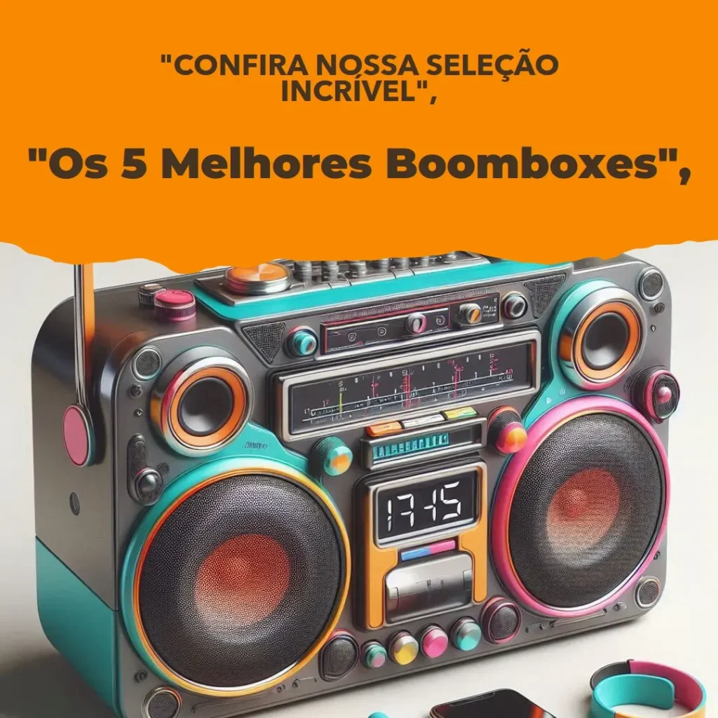 Lista de 5 Melhores: boombox plus aiwa
