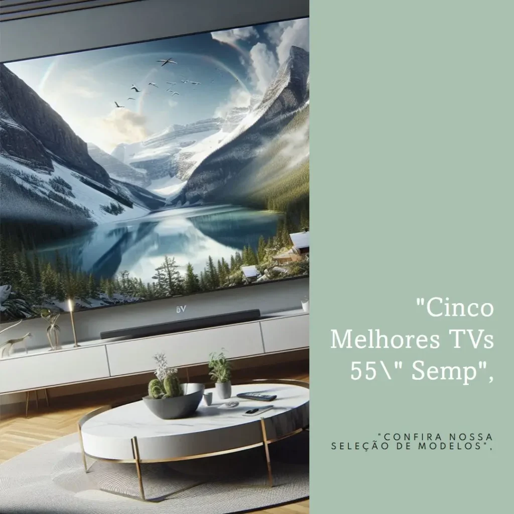 Cinco Melhores Modelos de TV 55 polegadas Semp Toshiba