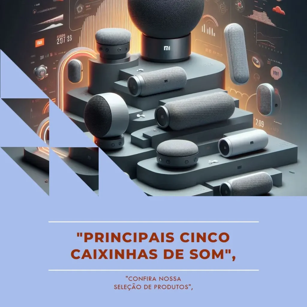 Principais Cinco mini caixinha de som Xiaomi