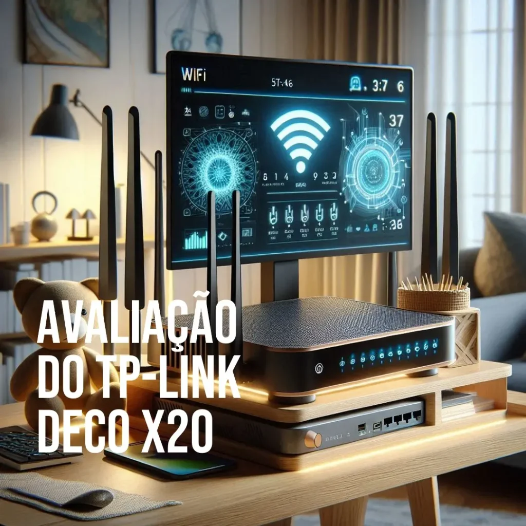 TP-Link Deco X20 WiFi 6 AX1800 (3-Pack) – Sistema Mesh de Wi-Fi 6 para Toda a Casa