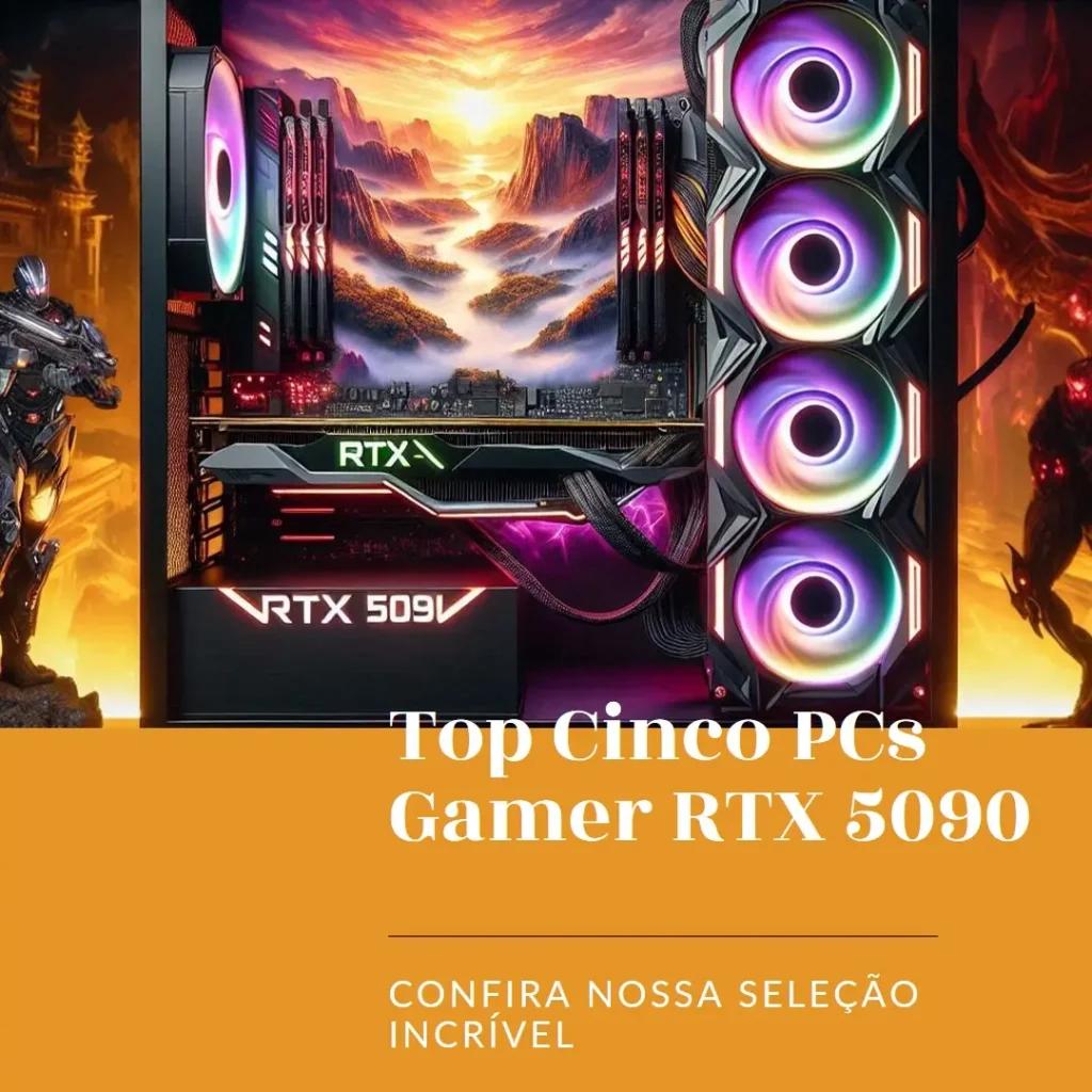 Top Cinco pc gamer RTX 5090