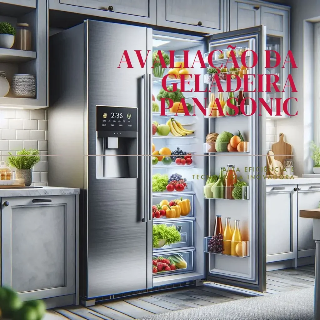Geladeira Panasonic Frost Free 480L A+++ Aço Escovado – NR-BB71PVFX: Alta Eficiência e Tecnologia Inovadora