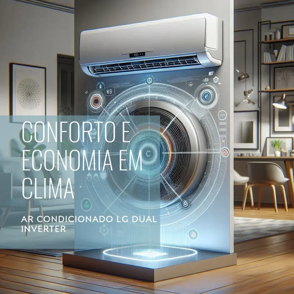 Ar Condicionado LG Dual Inverter Voice +AI 18.000 BTUs Frio 220V: Conforto, Economia e Tecnologia Avançada