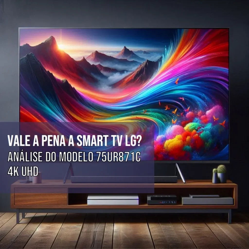 SMART TV LG 75 4K UHD 75UR871C: Vale a Pena?