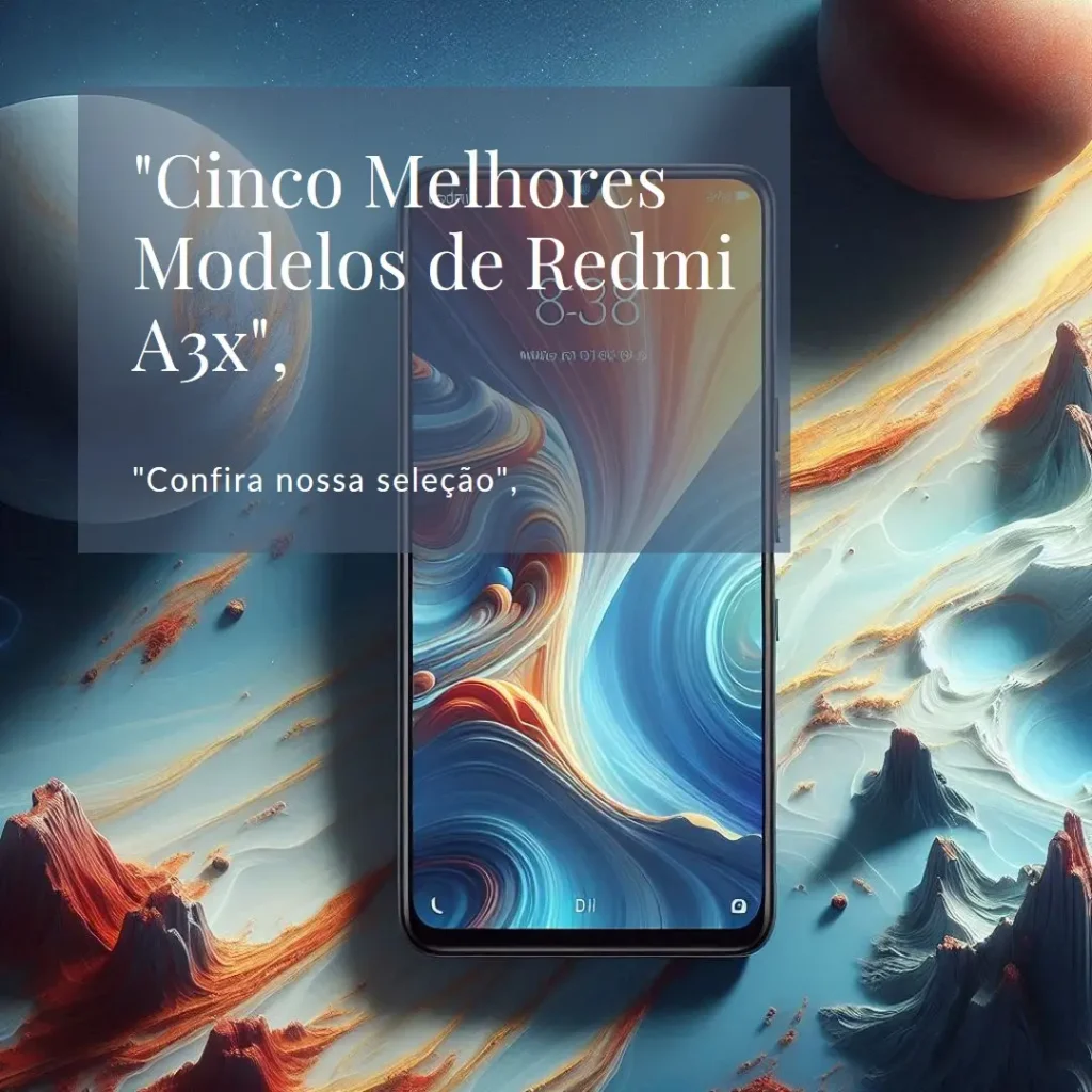 Cinco Melhores Modelos de  Redmi A3x 128gb/4 ram