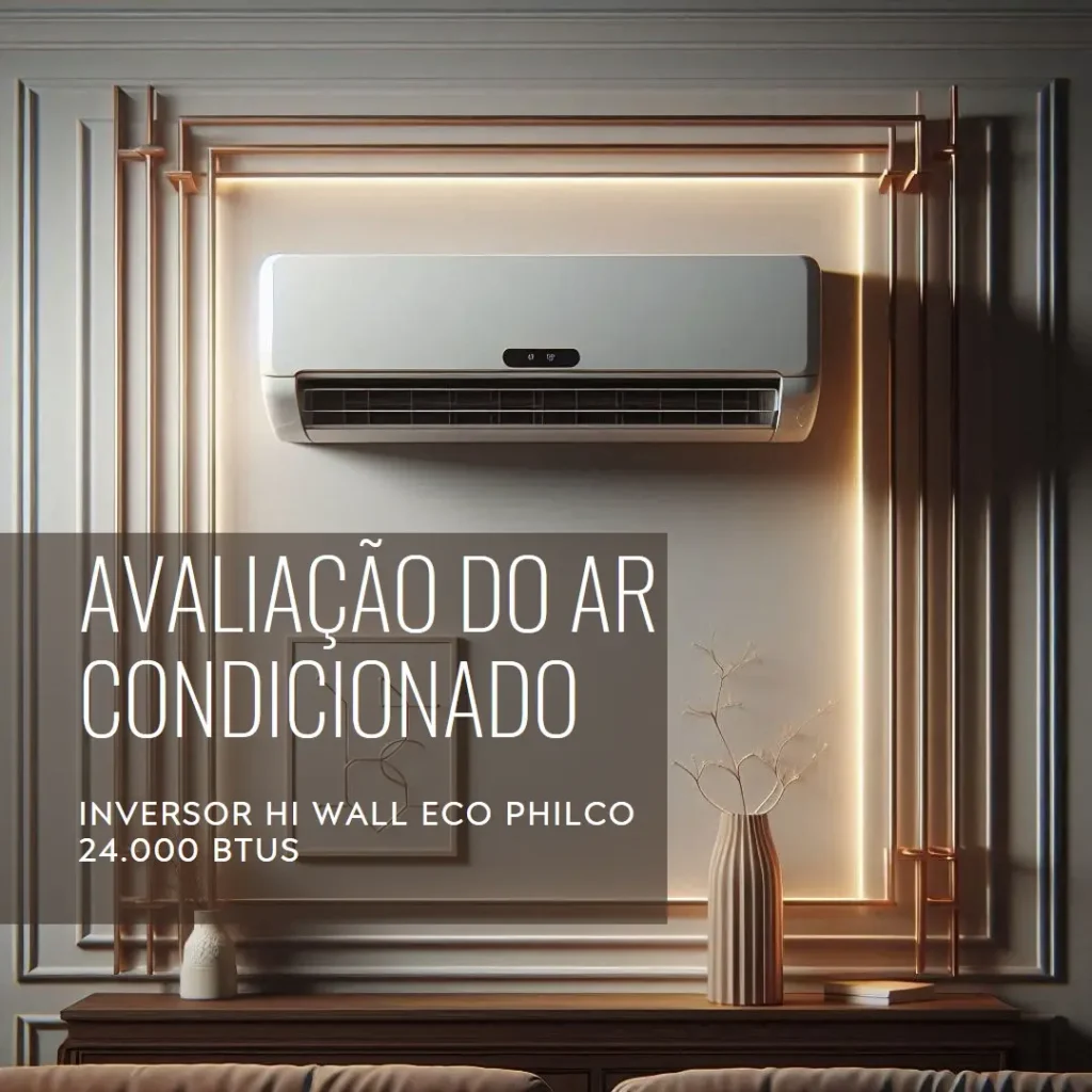 Ar Condicionado Hi Wall Eco Philco Inverter 24.000 Btus Frio 220v R-32