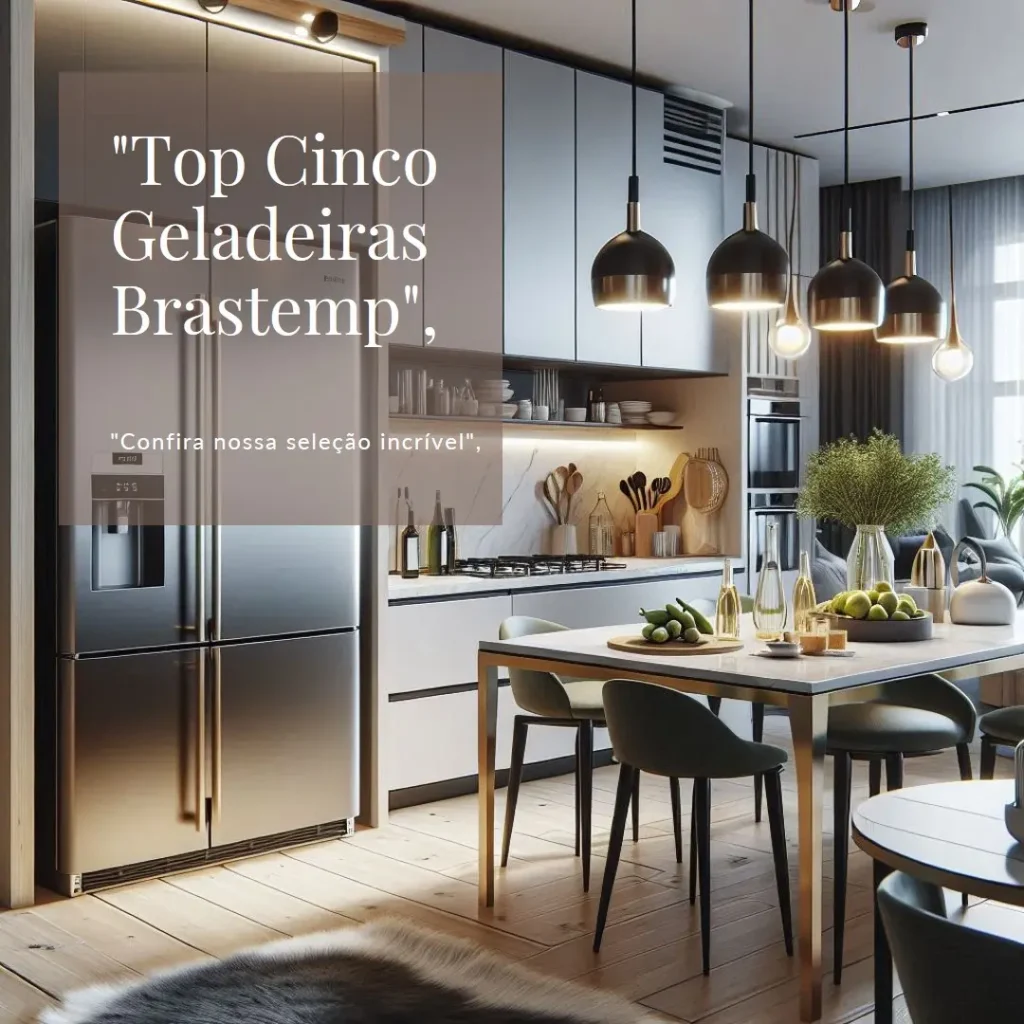 Top Cinco geladeira Brastemp inox inverse