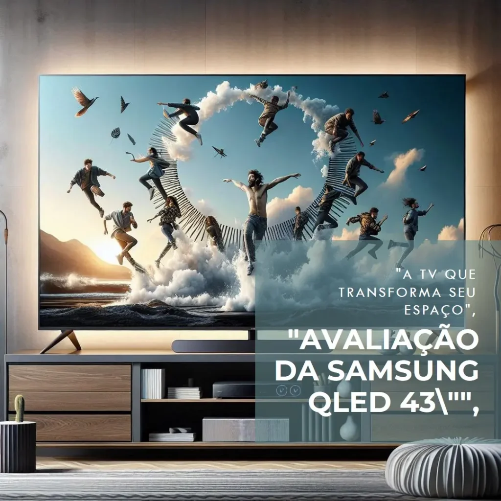 Samsung Smart TV 43” QLED The Frame LS03D – Tela Matte