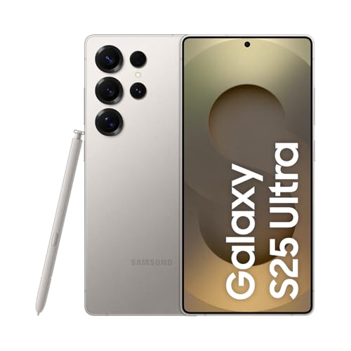 Celular Samsung Galaxy S25 Ultra 5G, 512GB, 12GB RAM, Câmera Quádrupla de 200+50+10+50, Tela Grande de 6.9", Titânio Cinza – Você ganha o dobro de memória (512GB) pelo mesmo preço de 256GB