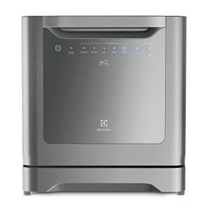 Lava-Louças Electrolux 8 Serviços Inox Compacta com Programa Eco (LE08S) - 127V