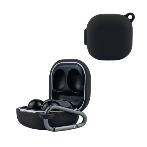 NERDCASE, Case, Capa, Capinha Preta, Compatível com Galaxy Buds FE, 2, Pro, Live