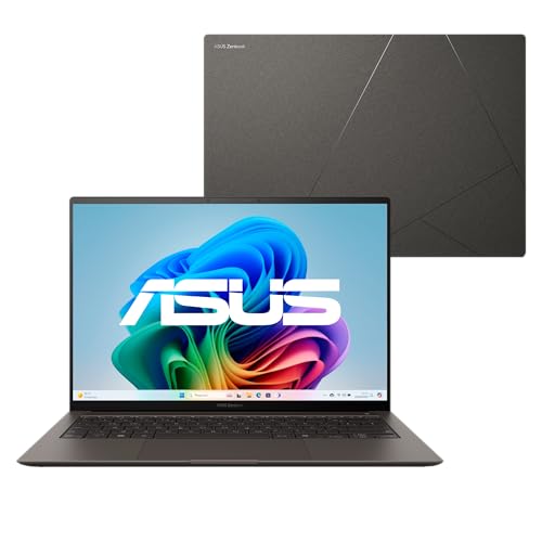 Notebook ASUS Zenbook S 14 OLED Core Ultra 7, 16GB, 1000 GB, Tela 14", W11 Home, Zumaia Gray - UX5406SA-PZ176W