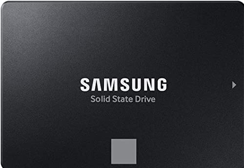 SAMSUNG SSD 870 EVO, 500 GB, fator de forma 2,5 polegadas, gravação turbo inteligente, software Magician 6, preto