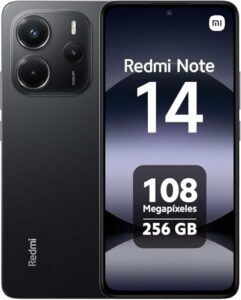 Smartphone Xiaomi Redmi Note 14 Midnight Black (Preto) 8GB RAM 256GB ROM